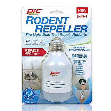 Pic 2 - Piece Rodent Repeller Light Bulb PI392398